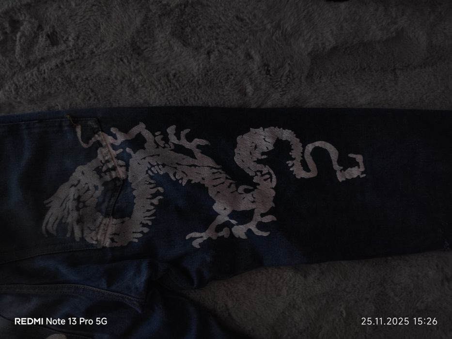 Джинси EVISU CASUALS straight fit