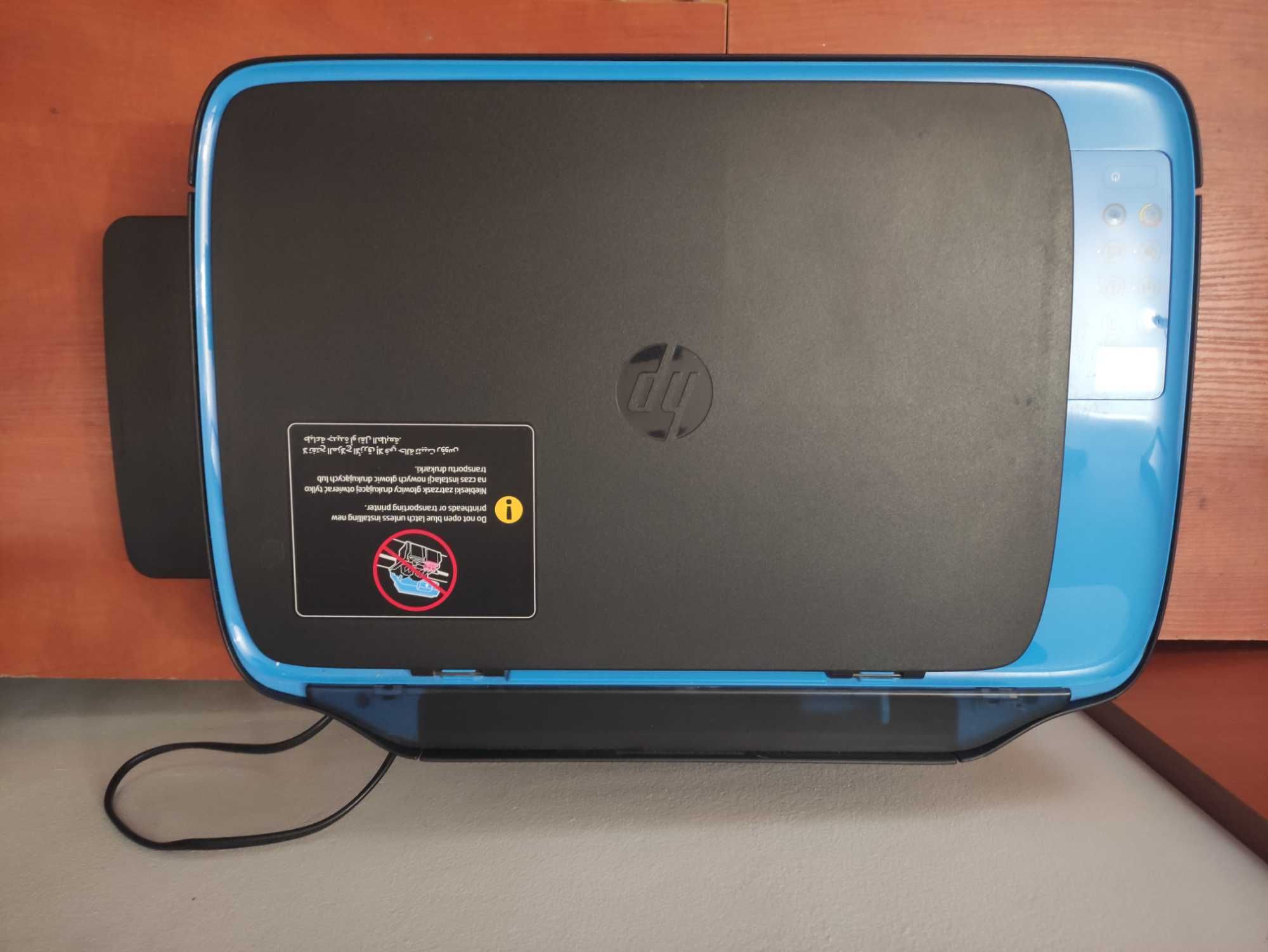 HP Ink Tank Wireless 419 WiFi drukarka jest używana z atramentem