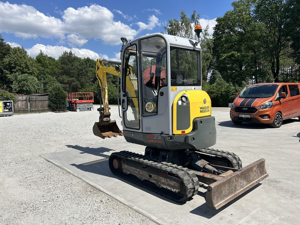 Minikoparka Wacker Neuson 28Z3 rok 2012