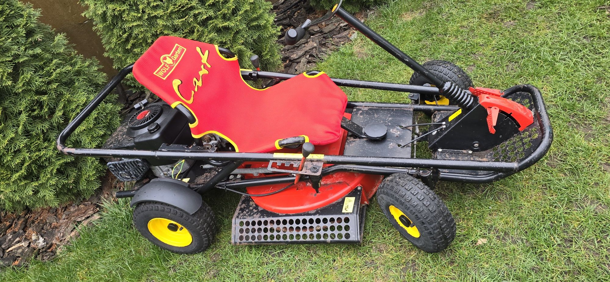 Traktorek kosiarka Wolf Garten Gokart 6Hp