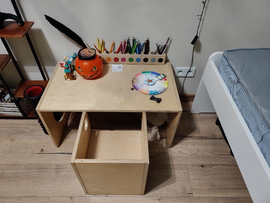 Biurko i krzesełko dla dziecka