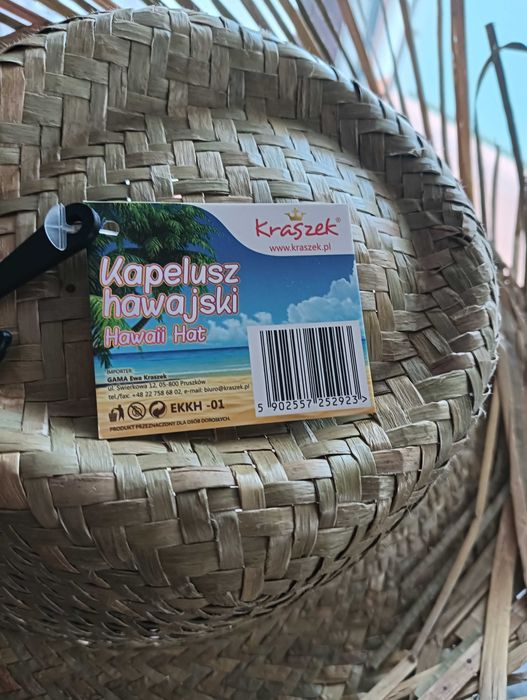 słomkowy kapelusz