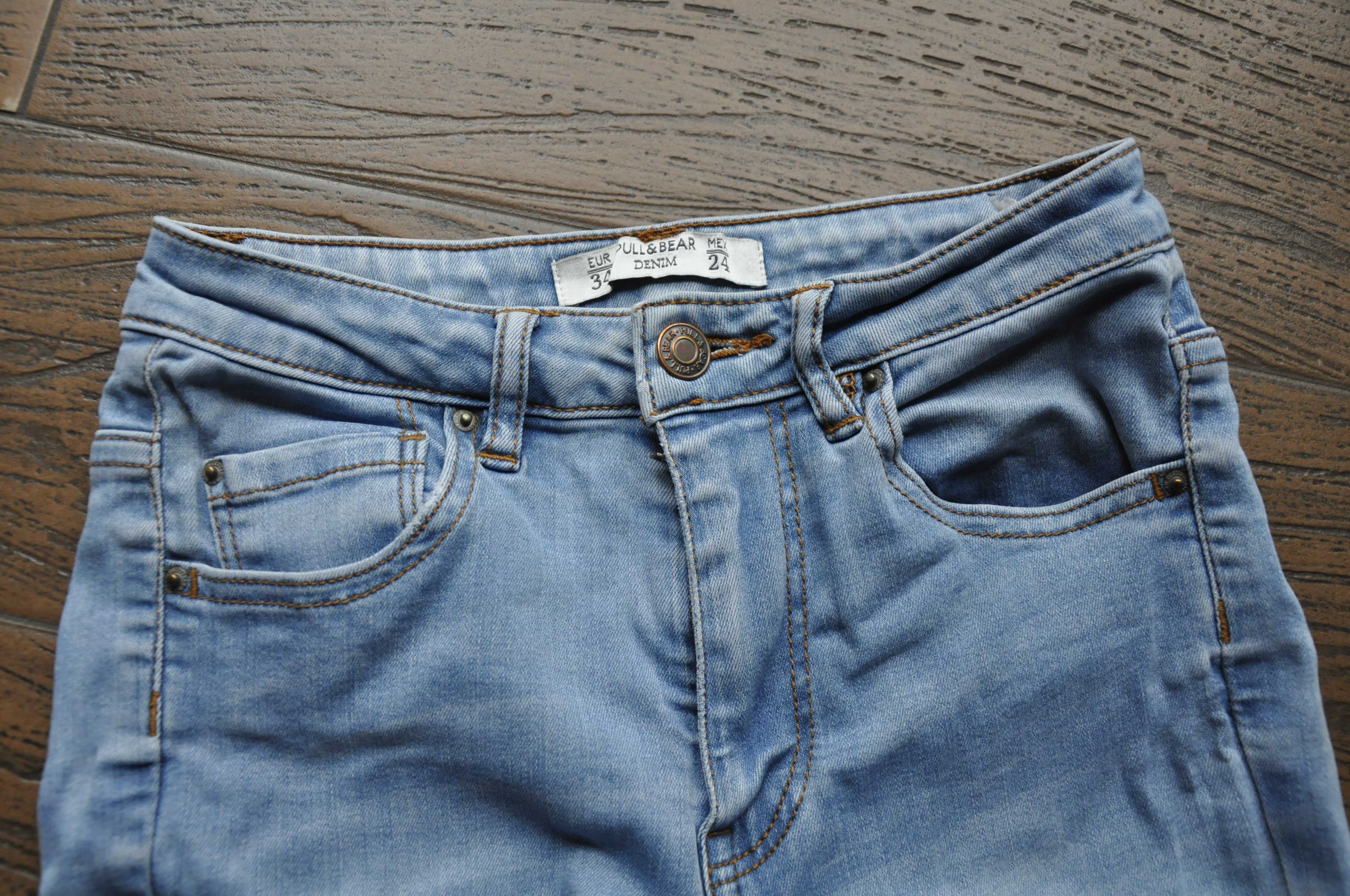 jeansy r.34 pull&bear jak nowe