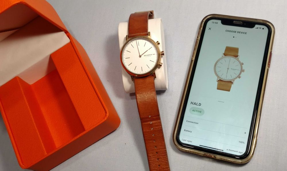 Годинник часы SKAGEN гибридные