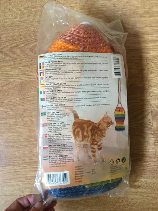 Arranhador (em forma de peixe) para gatos