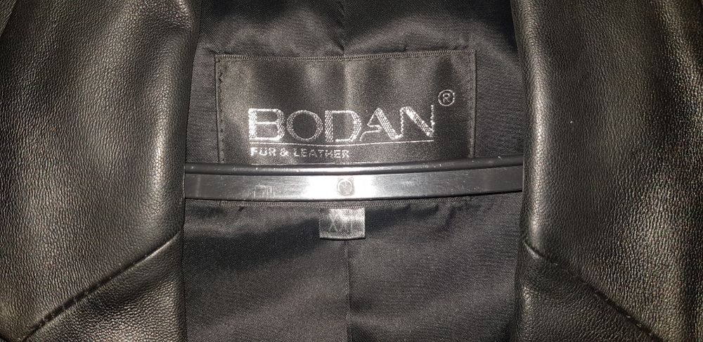Чоловічий шкіряний піджак Bodan