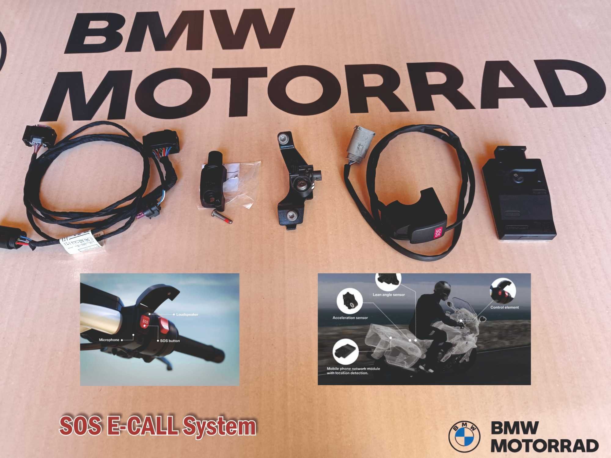 BMW R1250 GS GSA R1200 GS GSA SOS E-CALL Retrofit