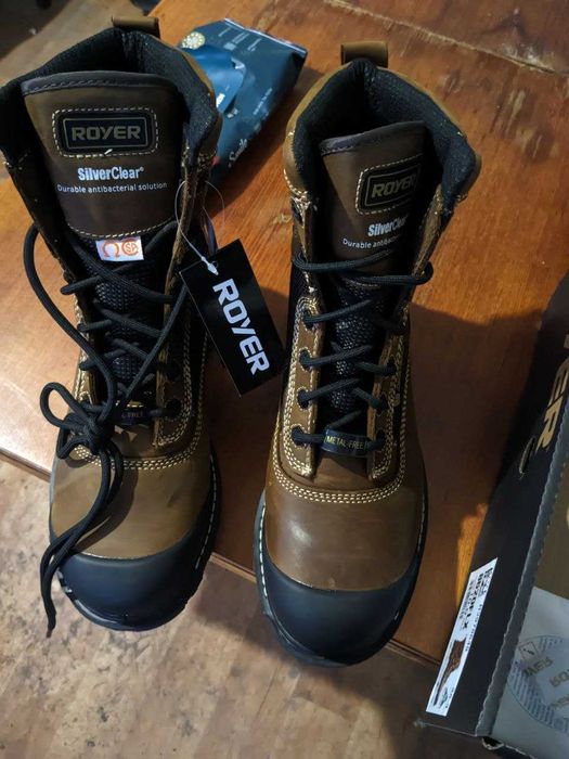 Берці черевики Royer 8" Metal-Free Work boot захищені НОВІ! Gore-tex