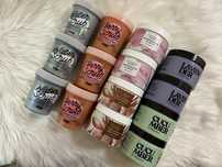 Скраб Pink вікторія сікрет victorias secret berry scrub melon lavender