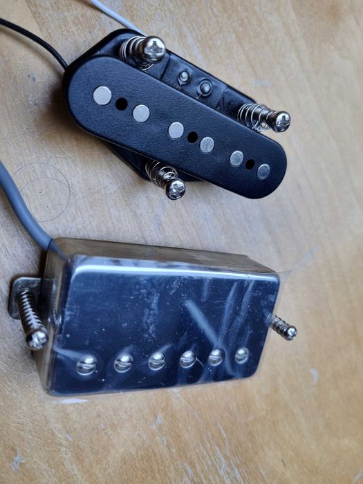 Set humbucker neck + singiel bridge ze Squier Affinity FMT, nowe