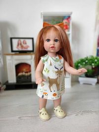 Кукла Лисичка Marina&Pau Petit Soleil, 30 см