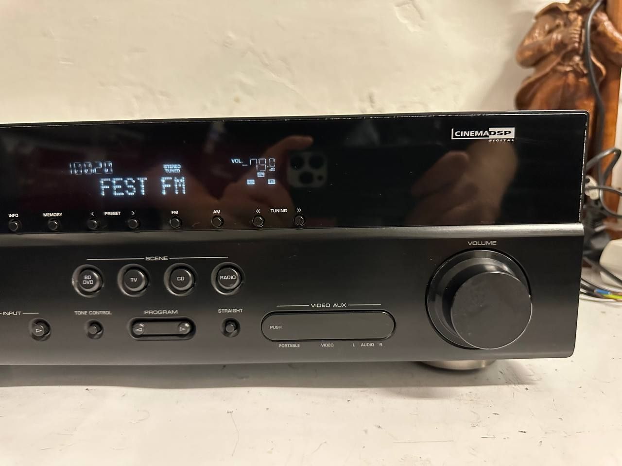 5.1 AVR Amplituner Yamaha RX V 367 , 120 Wat, 3D HDMI