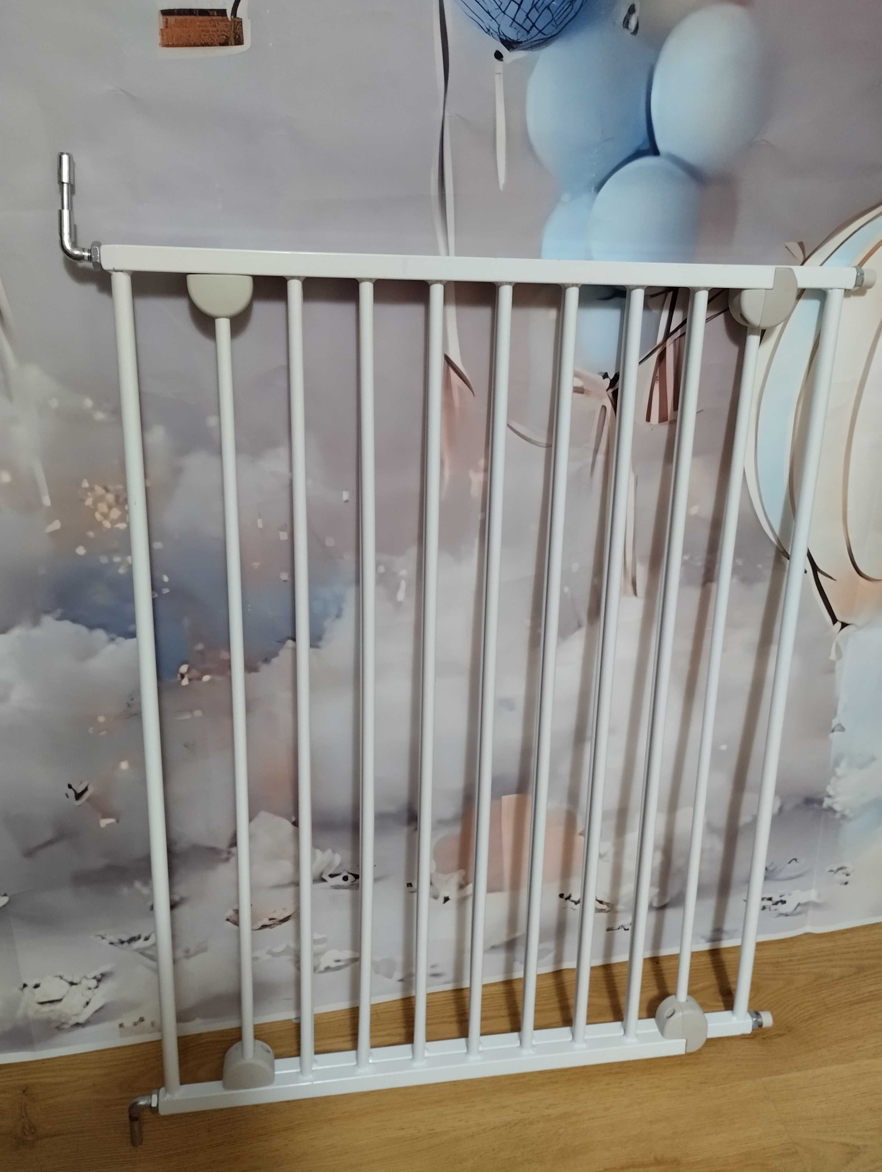 Bramka ochronna na drzwi schody Safety 1st Wall  przykręcana 62-102 cm