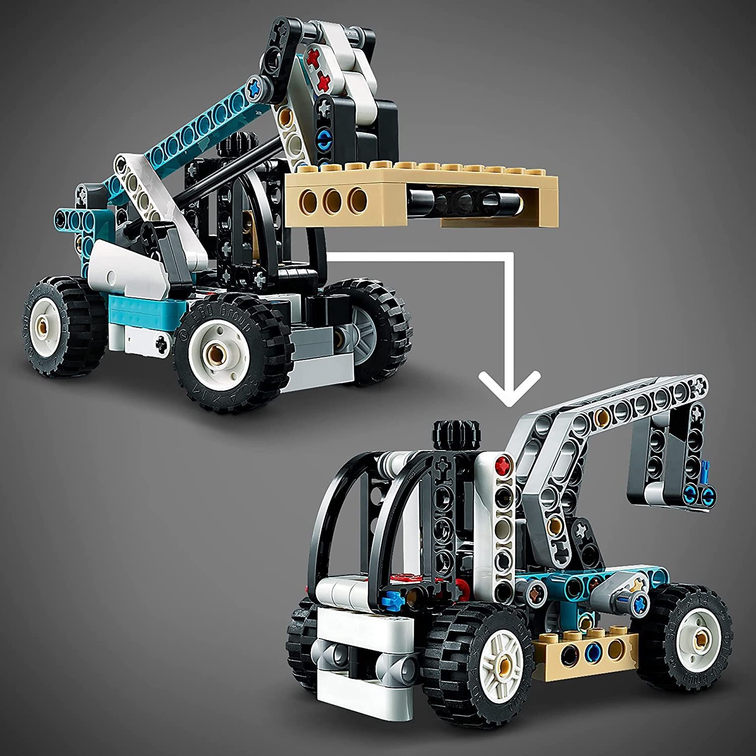 Конструктор LEGO Technic телескопічний навантажувач погрузчик