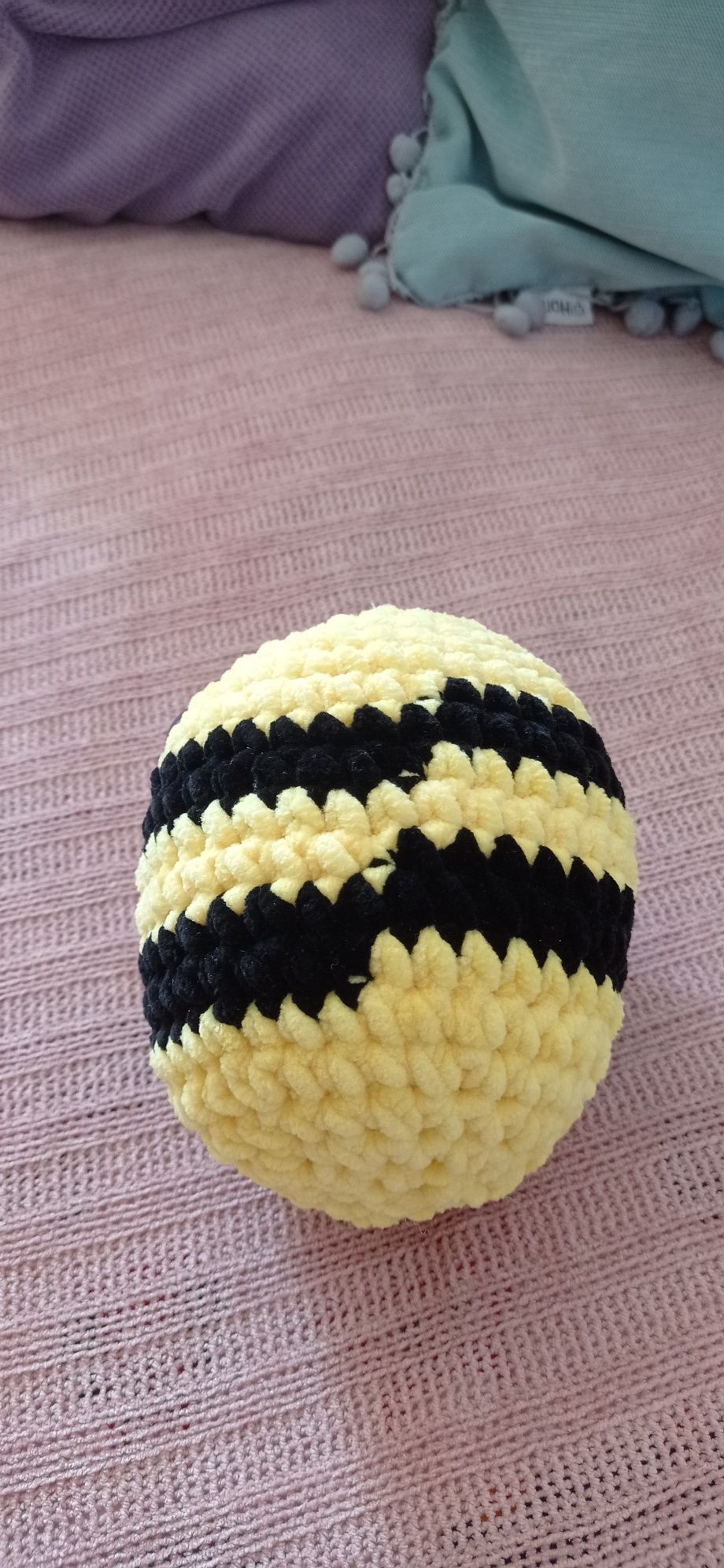 Pszczółka na szydełku handmade