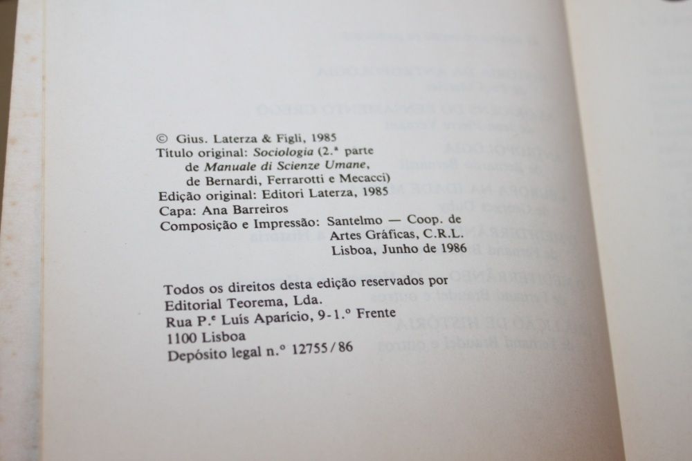 Sociologia// Franco Ferrarotti