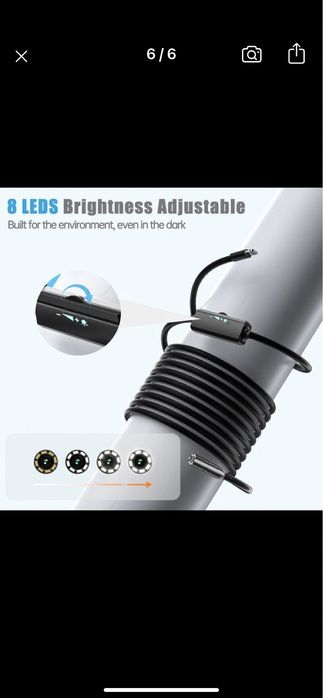 Ендоскоп технічний для iPhone, iPad