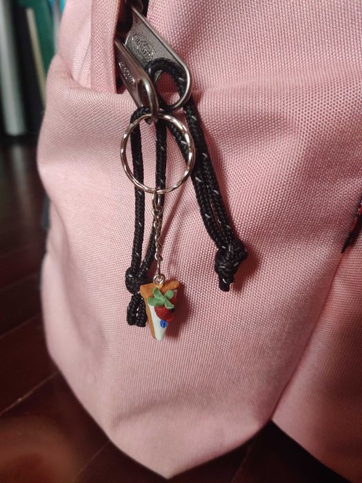 Porta-chaves de cheesecake