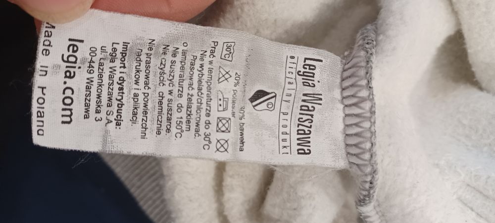Bluza Legia Warszawa.