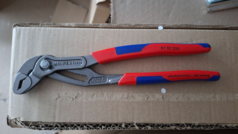 Knipex Szczypce do rur Cobra Quickset 250mm