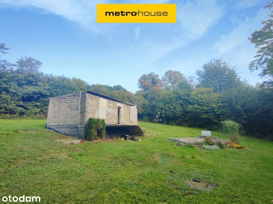 Działka rekreacyjna 2136 m² z budynkiem i prądem