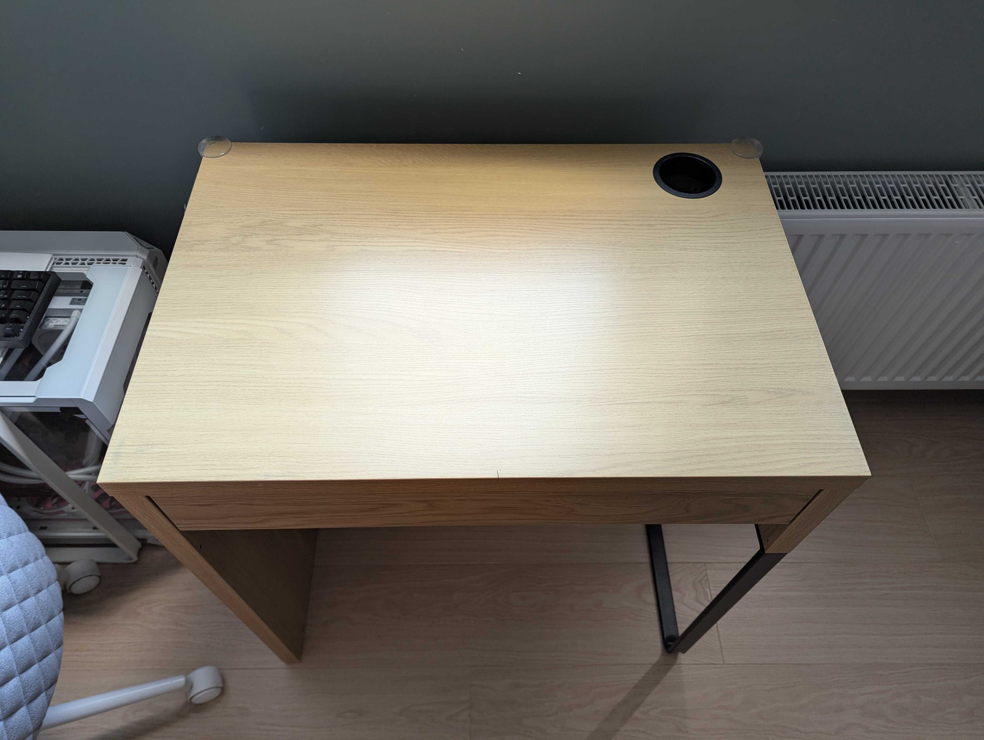 IKEA MICKE 203.517.42 компактний робочий стіл колір під дуб 73x50см