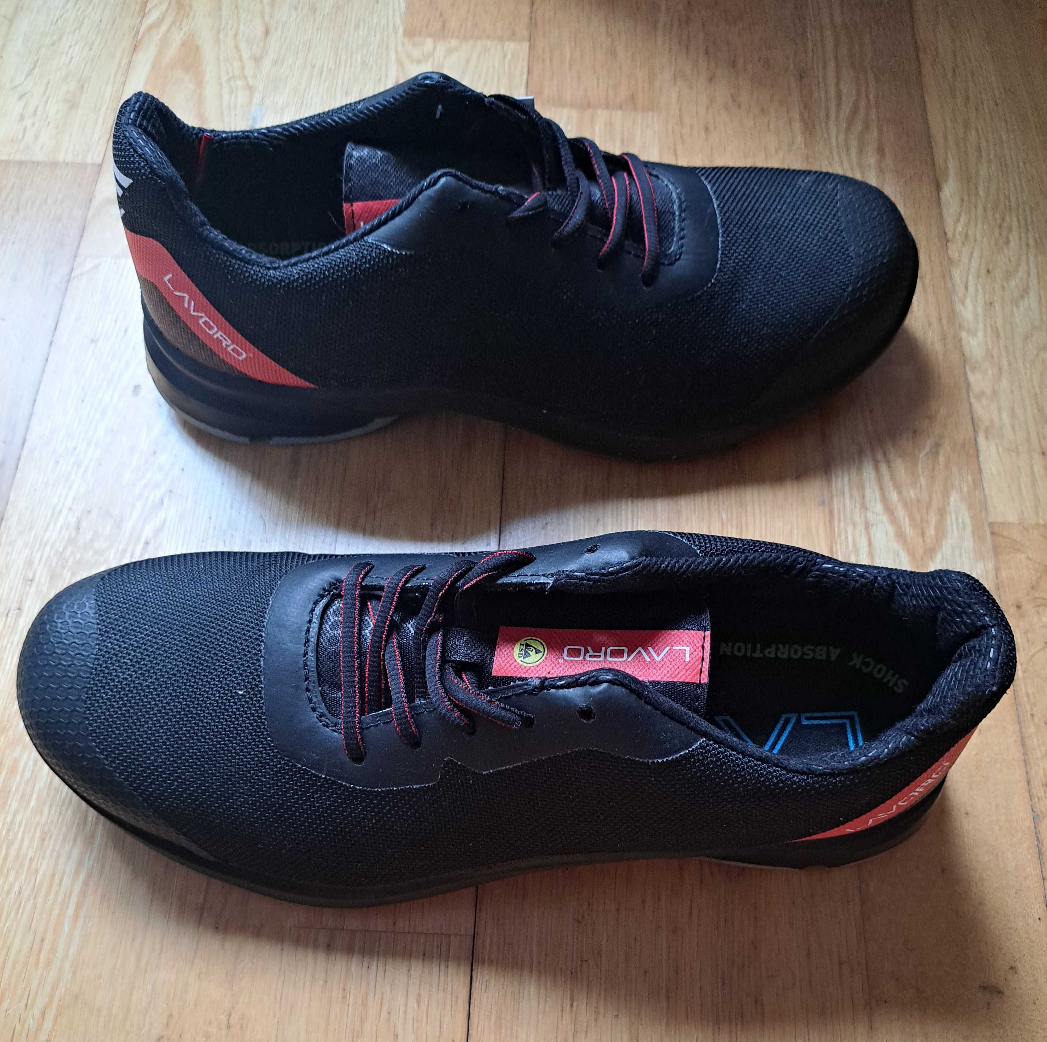 Sapatos Lavoro - Hybrid Black/Red - Tamanho 41 - Novos!