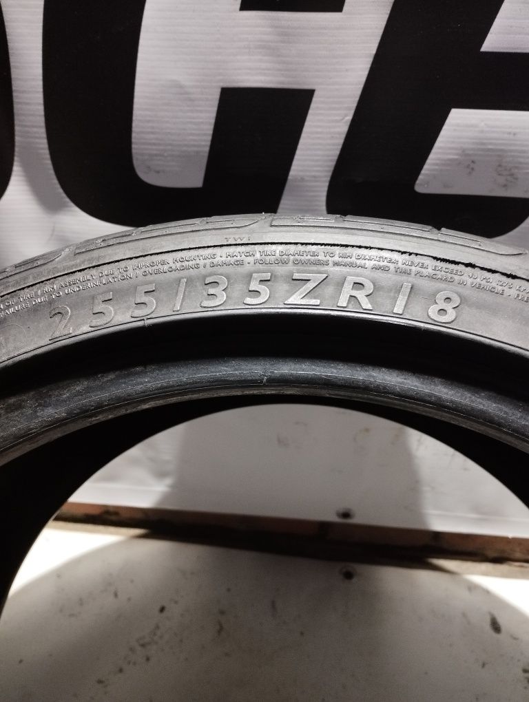 Letnie opony 255/35/18 Dunlop SP Sport 9000