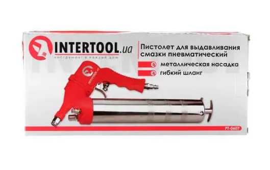 Пневмопистолет для выдавливания смазки  INTERTOOL PT-0607
