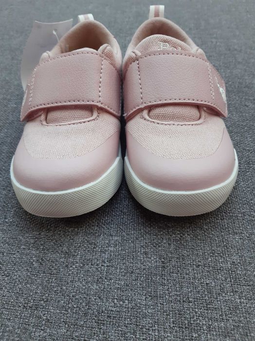 Nowe Polo Ralph Lauren buty r. 24 na rzep, różowe