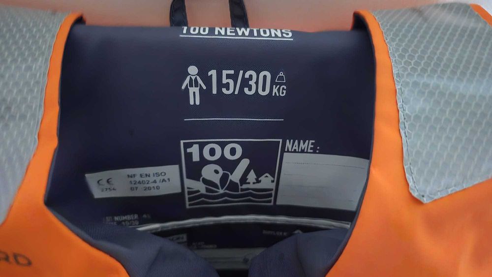 Kamizelka ratunkowa dla dzieci Tribord LJ 100 N EASY 15-40 kg