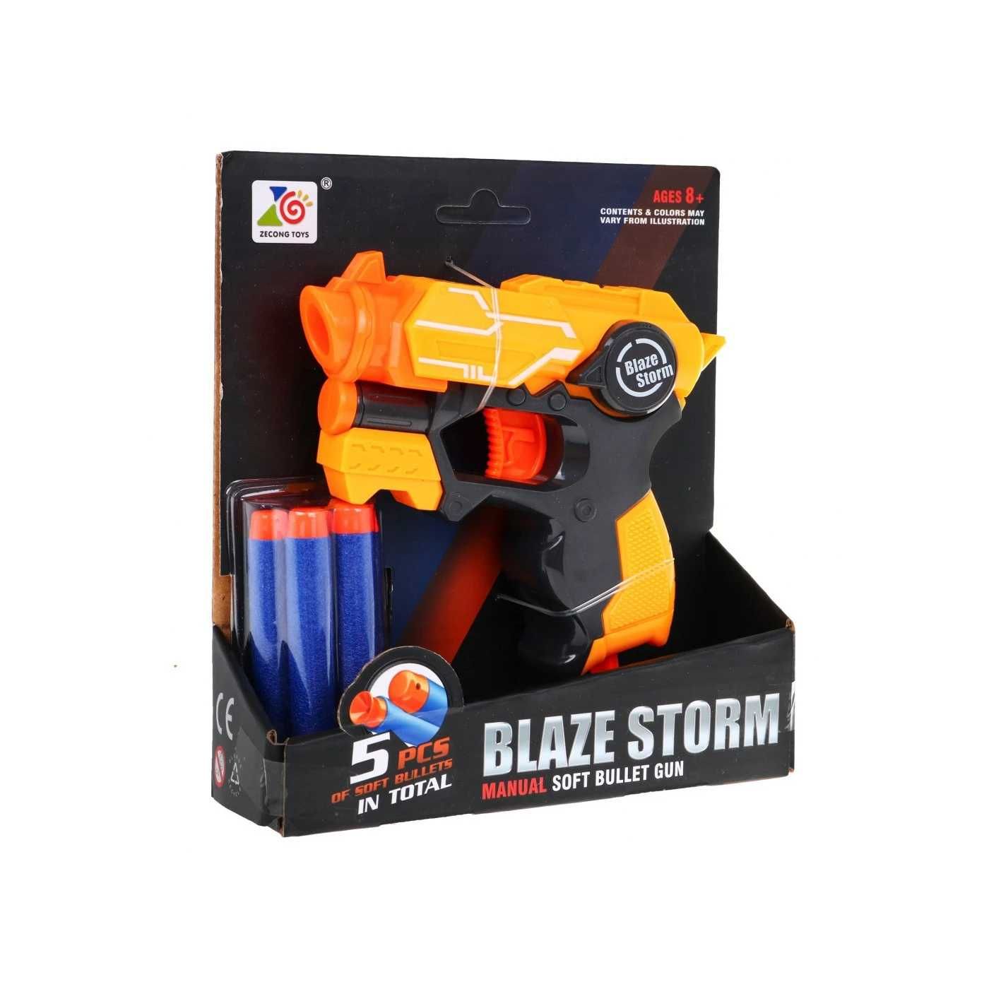 Blaze Storm Pistolet Pomarańczowy 8+ ZMI.ZC7115