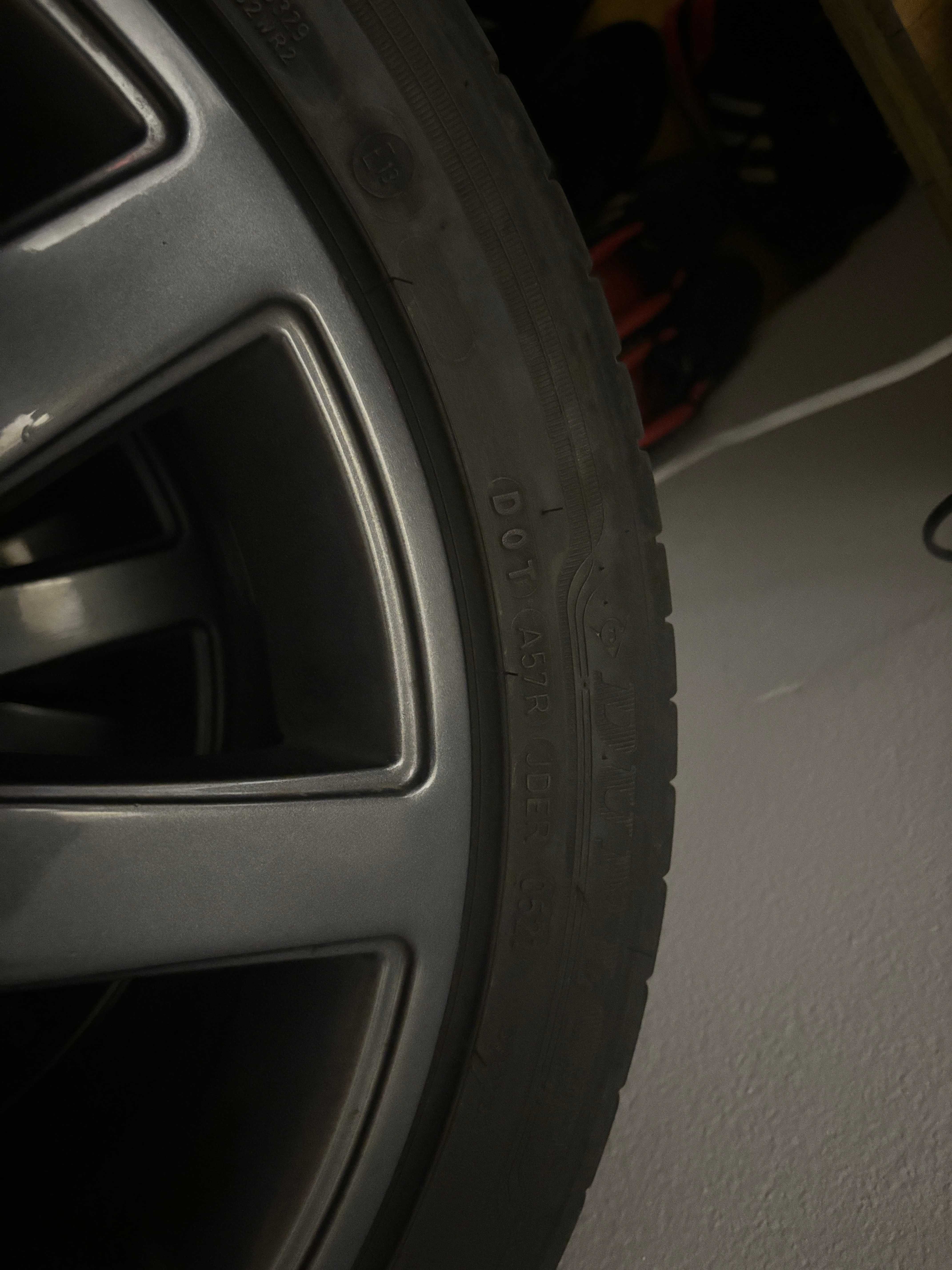 Felgi 17" Ori Audi S-LINE; Opony DUNLOP Sport BluResponse 225/45 R17