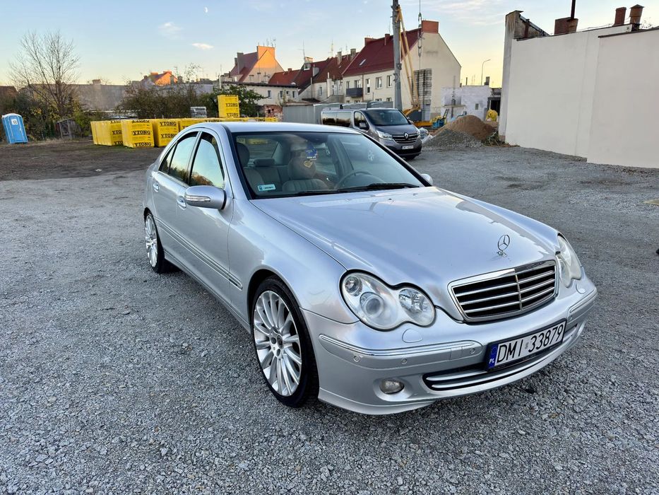 Mercedes-Benz Klasa C Mercedes-Benz C180 Kompressor Elegance Automat | Zadbany egzemplarz |