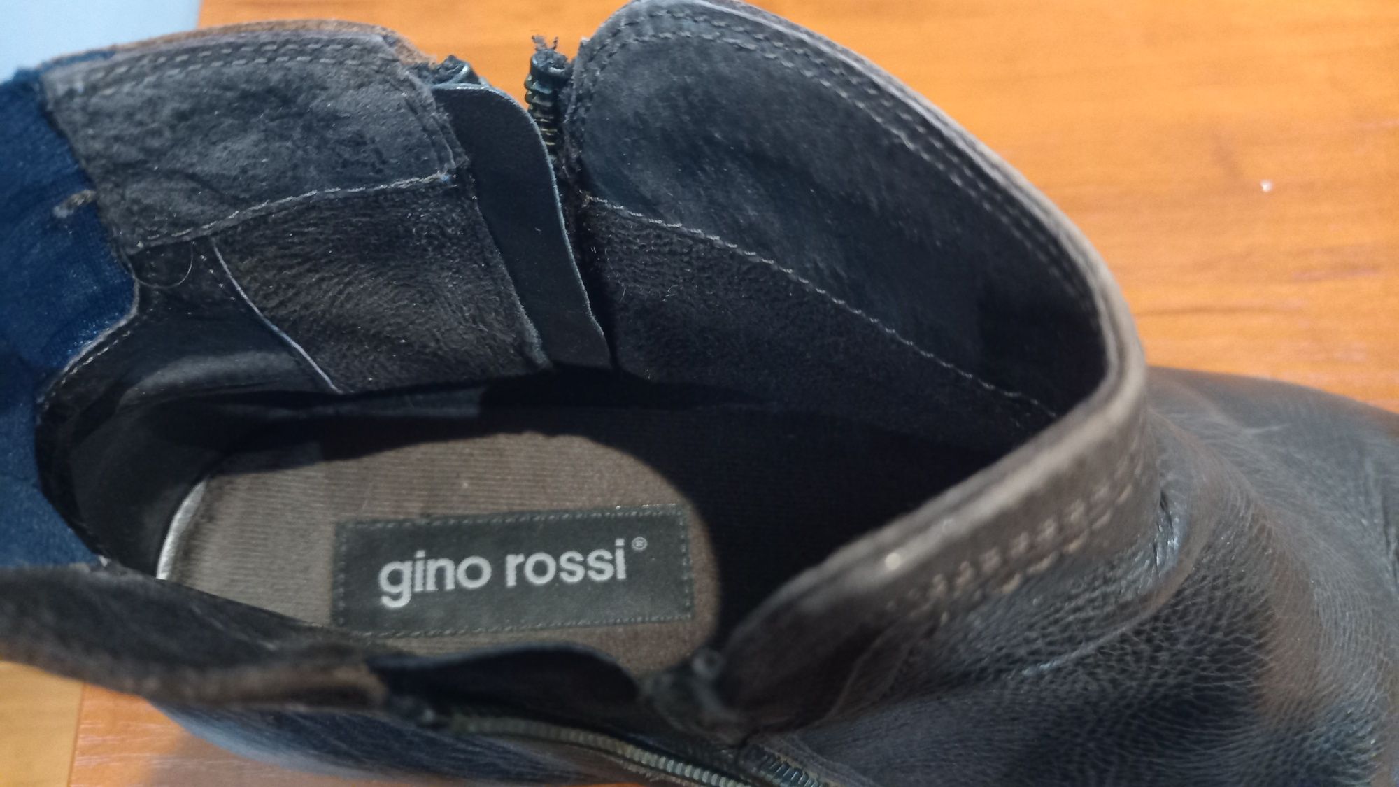 Kozaki męskie skorzane Gino Rossi r. 41