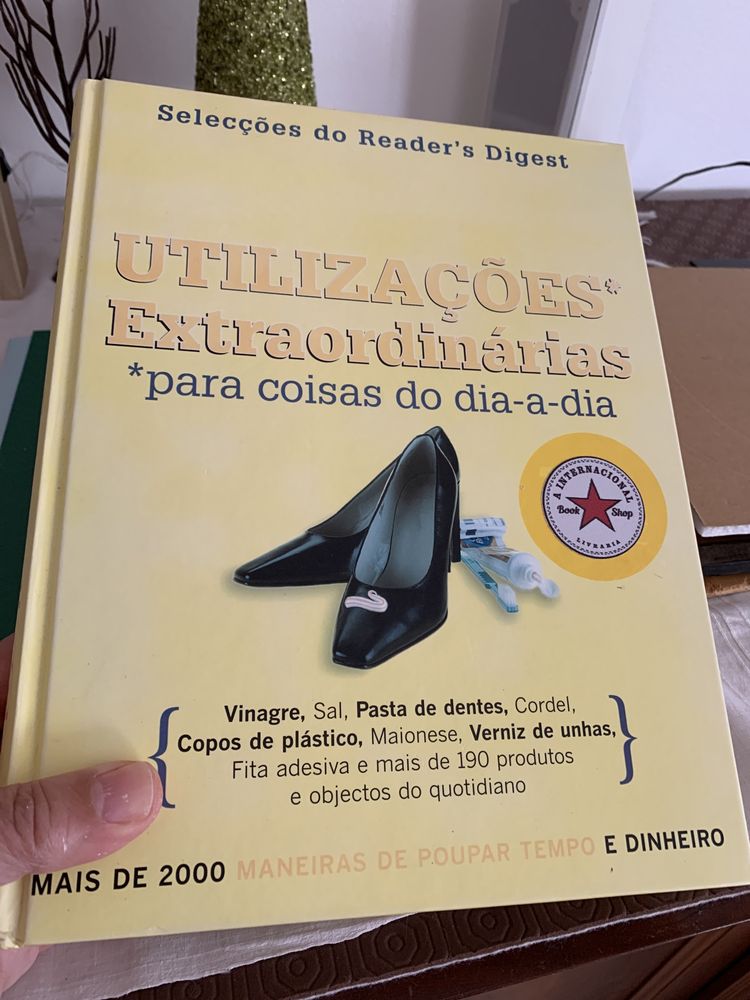 Livro “Utilizacoes extraordinarias para coisas do dia a dia”