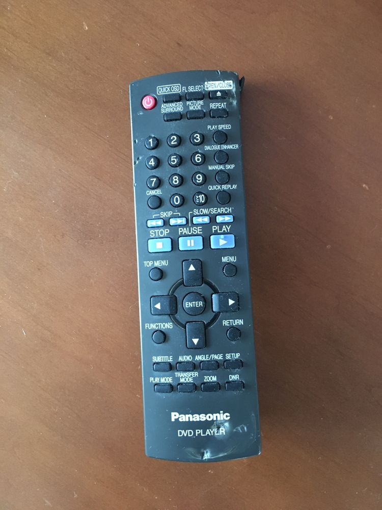 DVD/ CD player czarny Panasonic