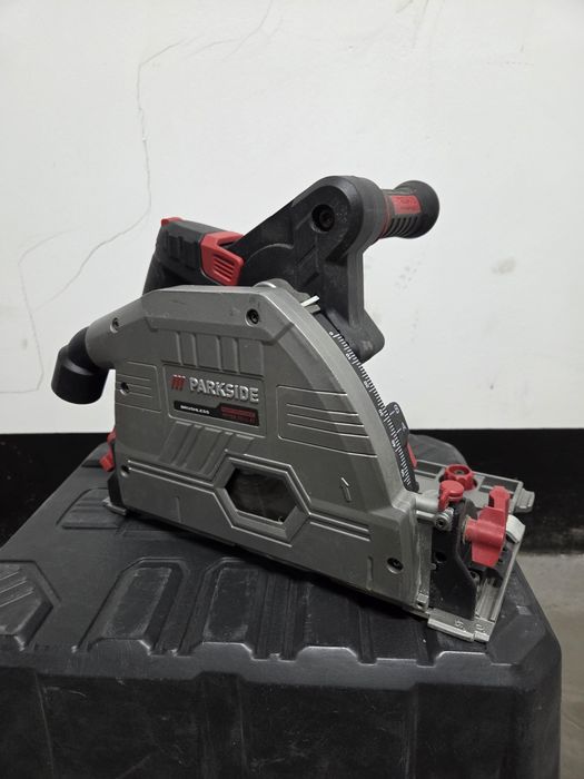 Parkside Akumulatorowe piła zagłębiarka 20 V 20-Li PPTSA z prowadnicą