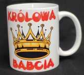 ubek ceramiczny 330 ml Dzień Babci Kubek super babci babki Prezent