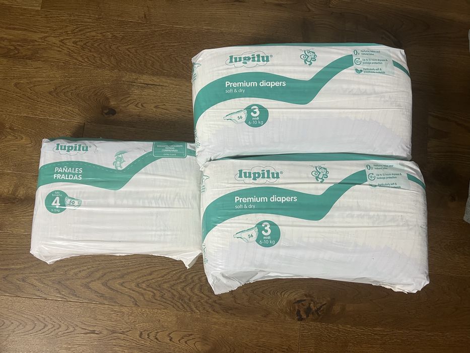 памперси lupilu 3midi та 4