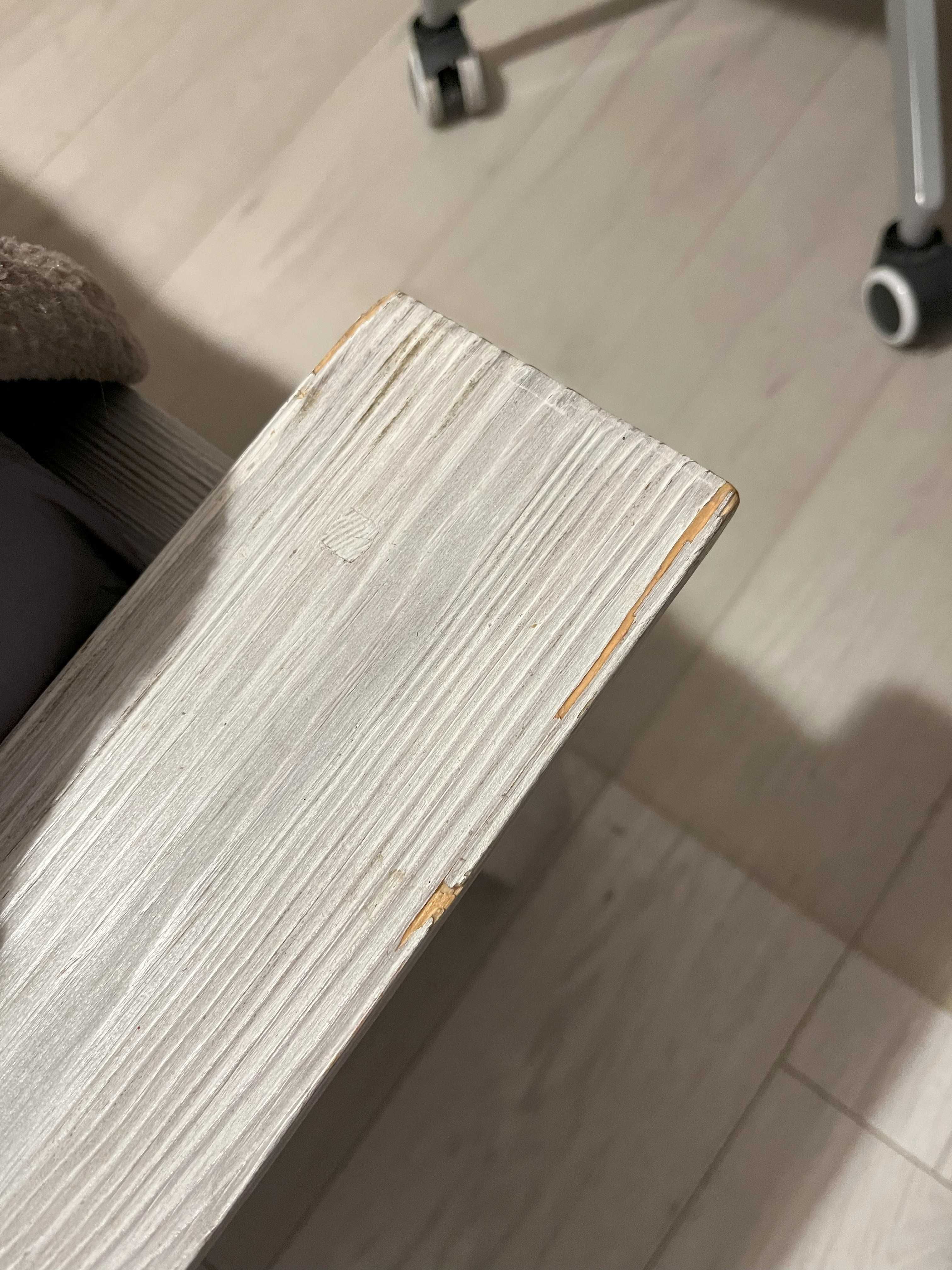Łóżko sosnowe starzone 160x200 + 4 szuflady + 2 szafki nocne
