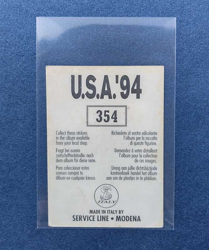 Наклейка Service Line/Modena, U.S.A.'94 Бельгія Luc Nilis №354