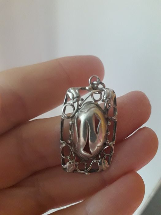 винтаж 925 серебро серебряный  жук скарабей стиль  арт нуво