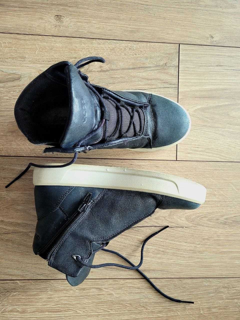 Buty Ecco wysokie skórzane waterproof 35 rozmiar