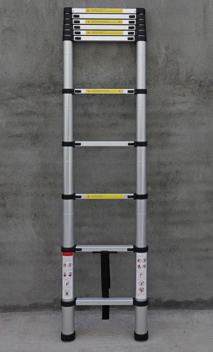 Drabina teleskopowa wys. rob. 4.2 m promocja