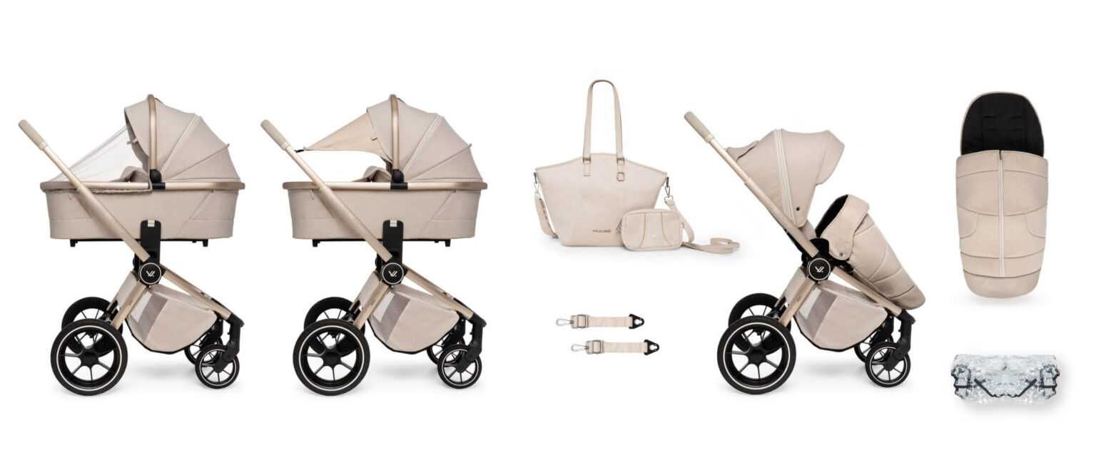 Muuvo Quick BOHO 4w1 wózek uniwersalny ,opcja 3w1, 2w1