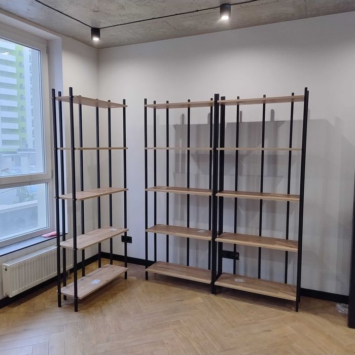 ХІТ! Стелаж металевий лофт в квартиру, офіс чи магазин. Від виробника.