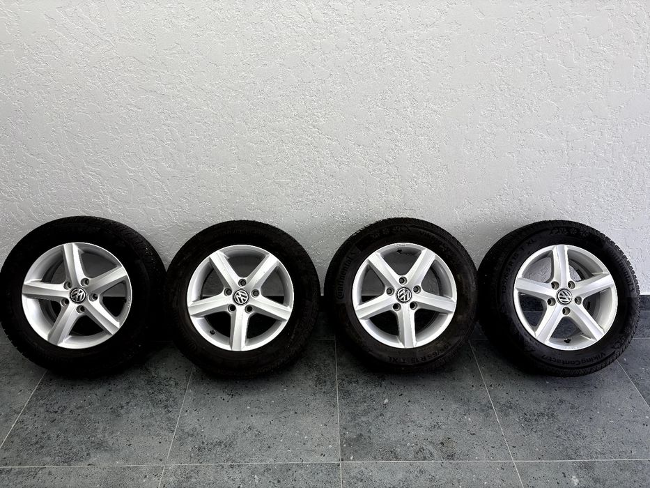 Диски з резиною vw 5×112  r15