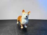 Figurka pies Welsh Corgi Pembroke porcelana Sylvac forma: 3136