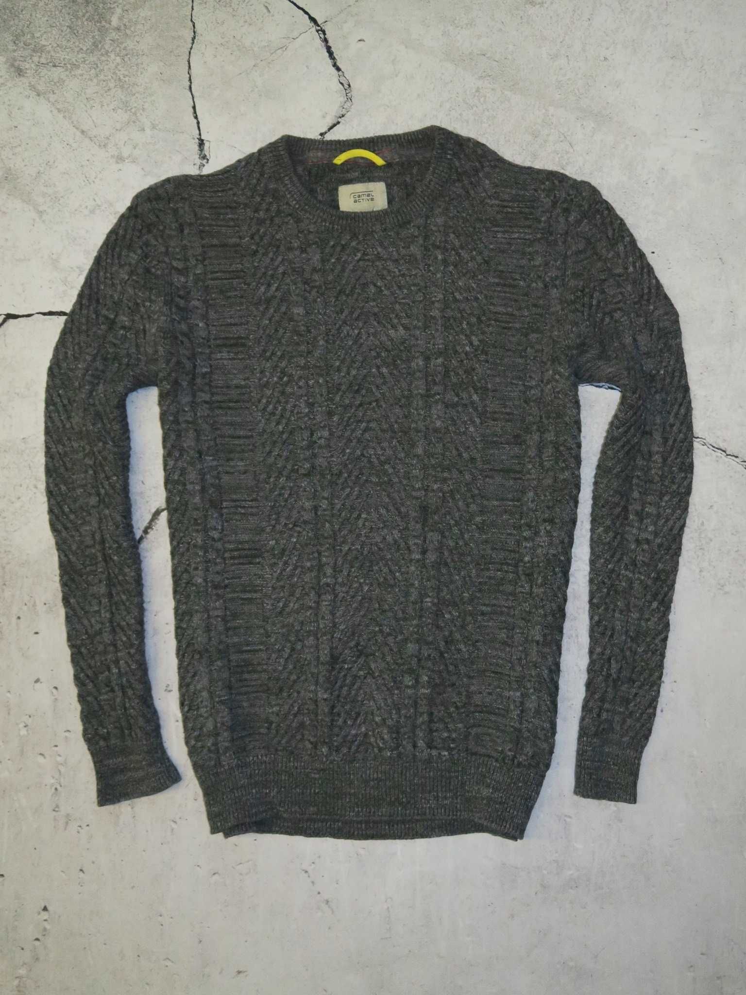 Camel Active sweter z warkoczem L